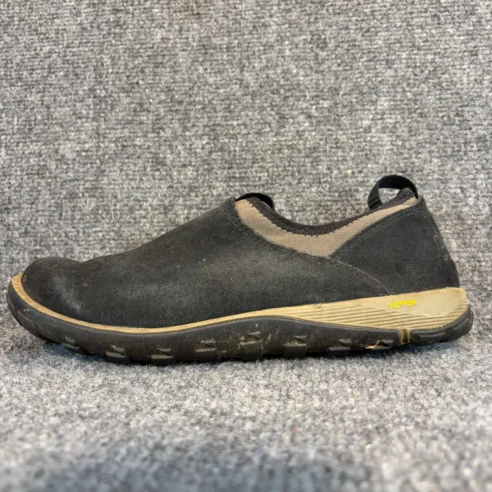 Danner Lost Coast Clog Black Suede Shoes Mens 10 Slip On Casual Vibram Comfort
